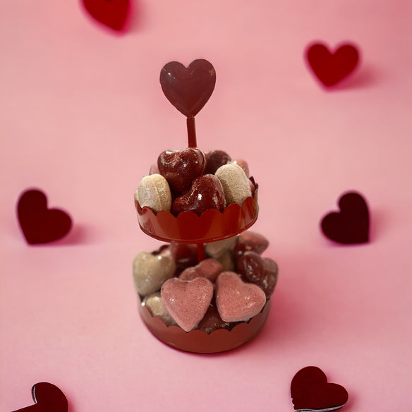 The Lovers Collection CBD THC Valentine’s bath bomb set