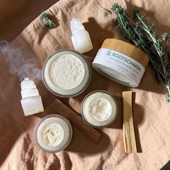 Hemp Infused Whipped Body Butter - Luxury Natural Moisturizer