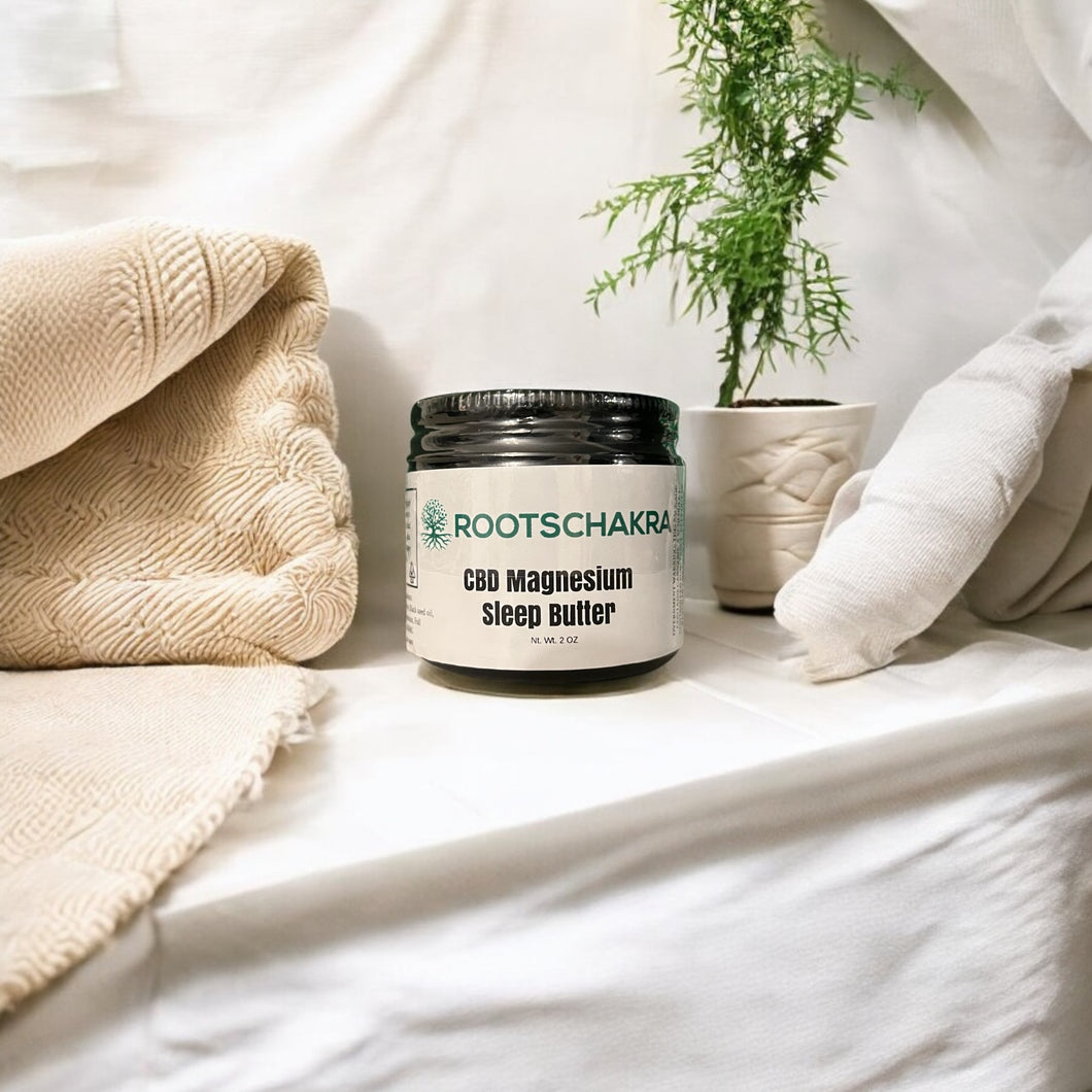 Magnesium Sleep Butter CBD muscle relief body cream